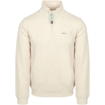 Sweater New Zealand Auckland NZA Trui Halfzip Cesar Beige