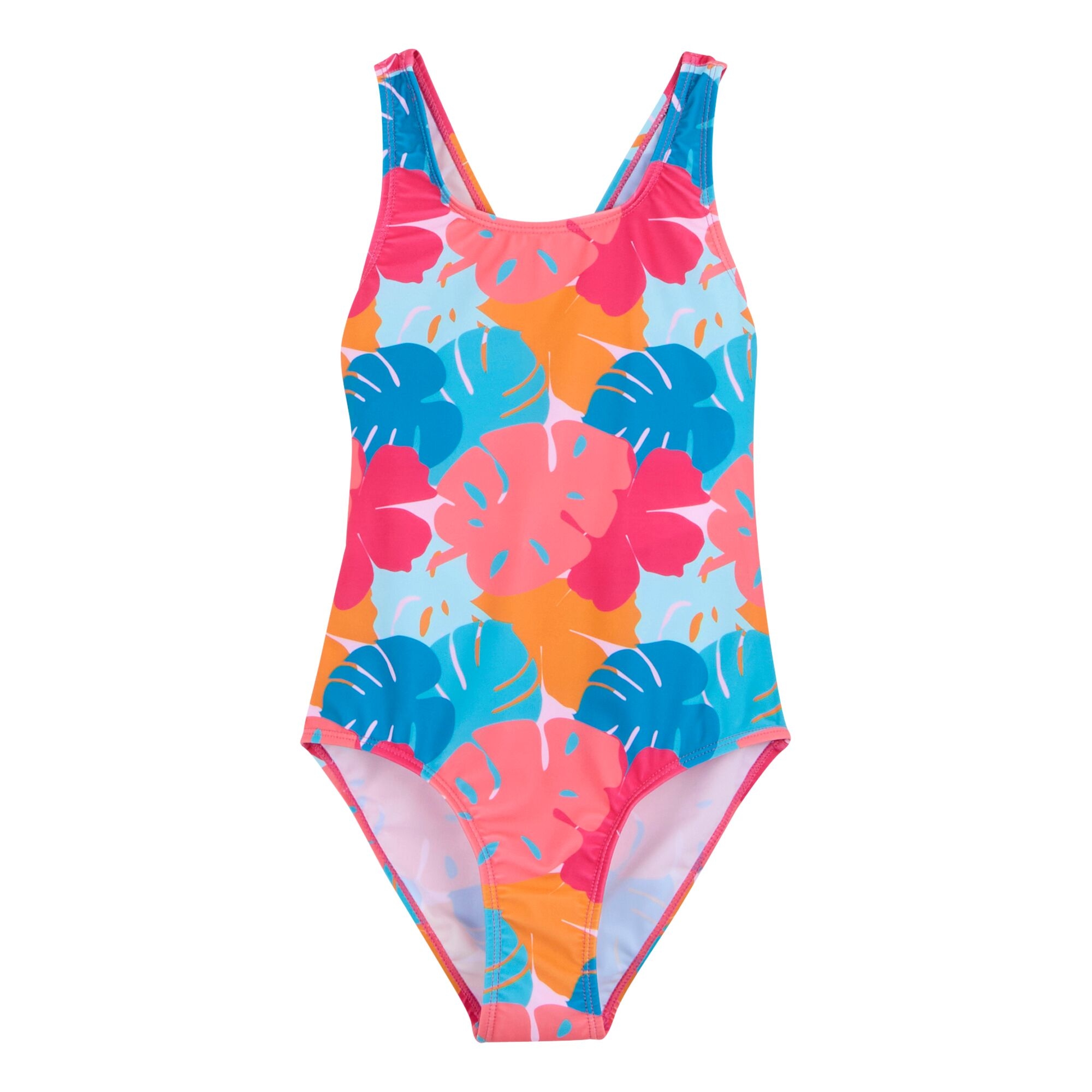Regatta Eendelig katrisse tropical leaves meisjesbadpak