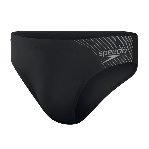 Speedo - Medley Logo 7 cm Brief - Zwembroek, zwart