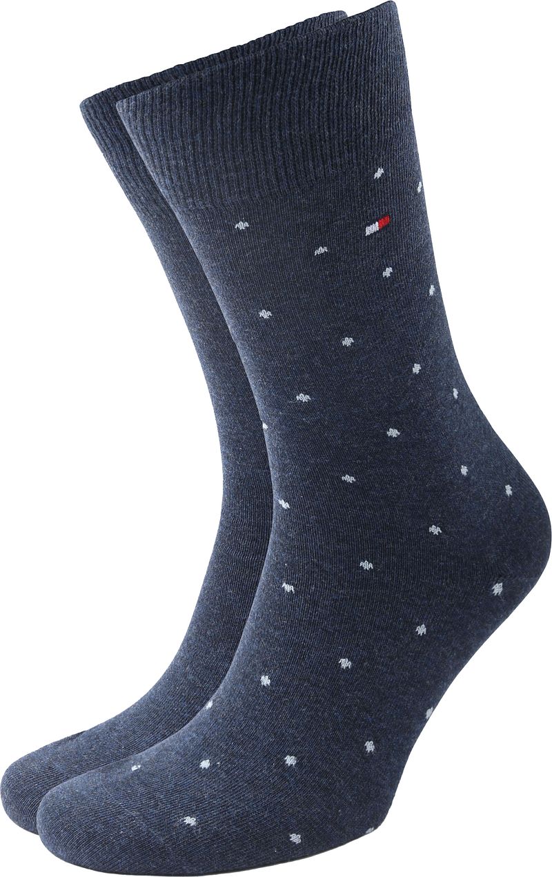 Tommy Hilfiger 2-Pack Sokken Blauw 003