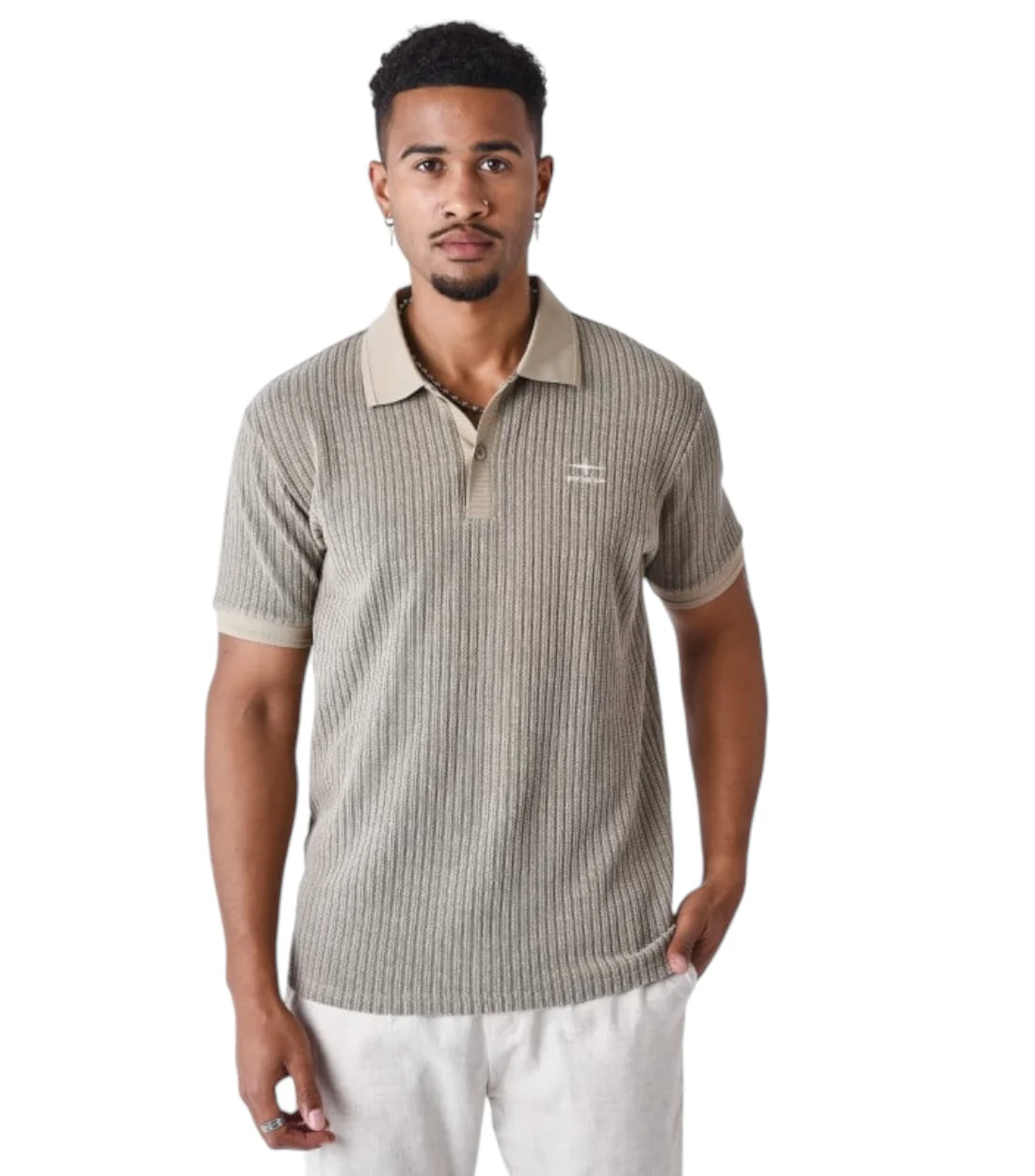 Project X Geribde preppy polo