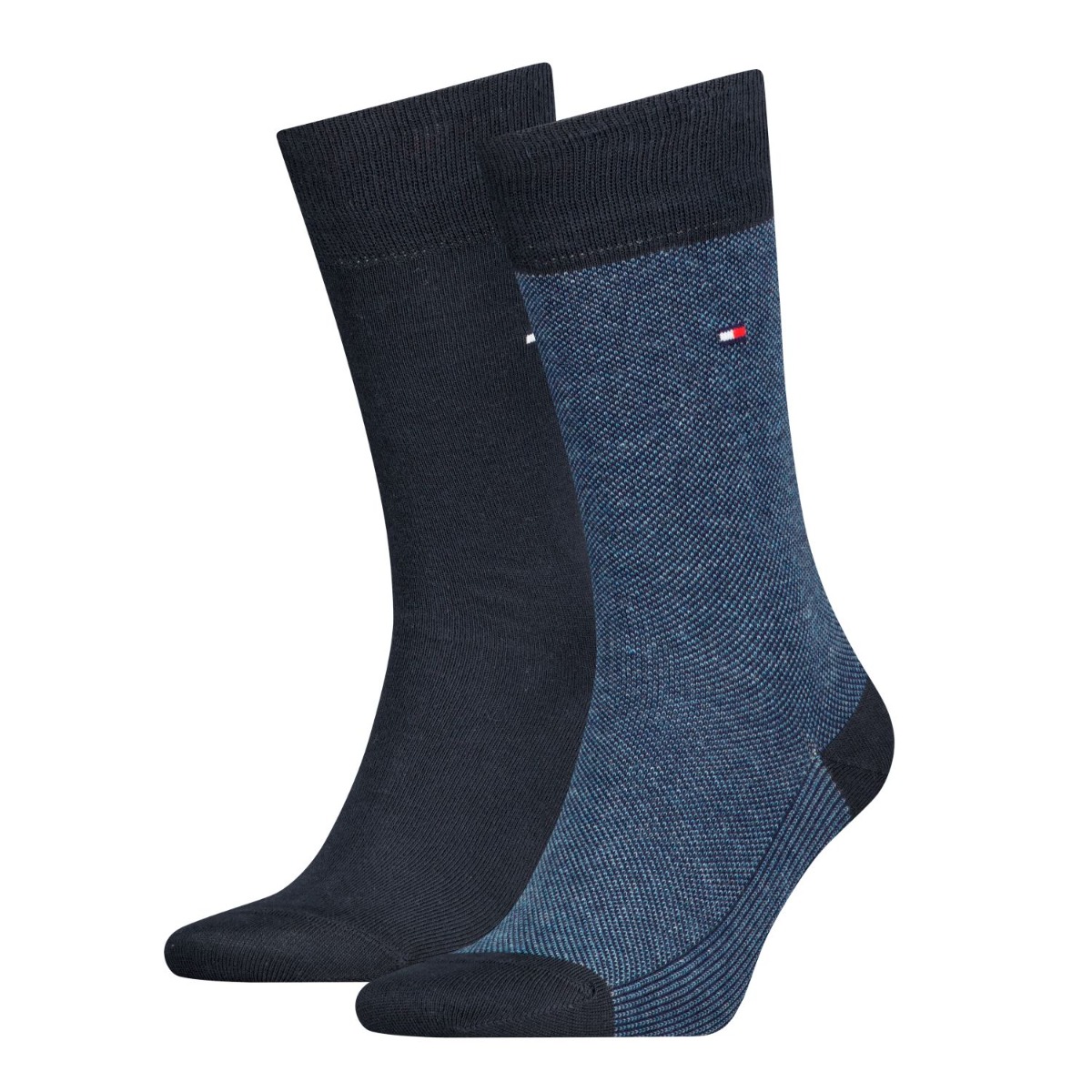 Tommy Hilfiger Sokken Heren Birdseye 2-pack Jeans