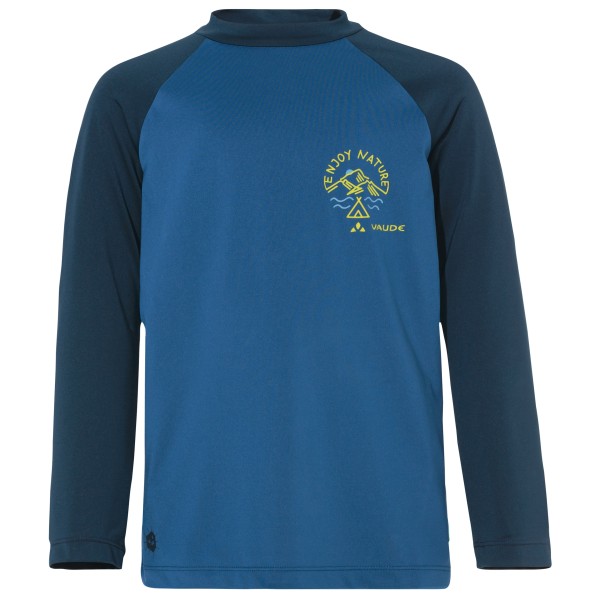 Vaude - Kid's Solaro L/S T-Shirt III - Sportshirt, blauw