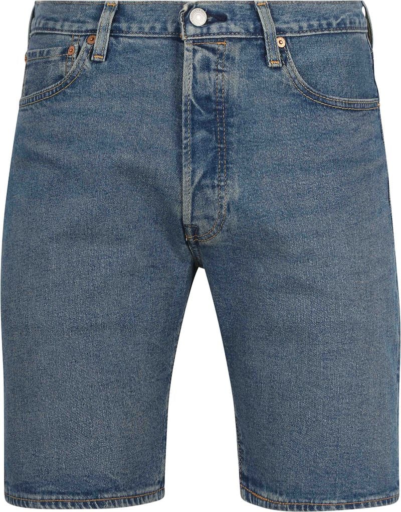Levi's Levi’s 501 Denim Short Mid Blauw