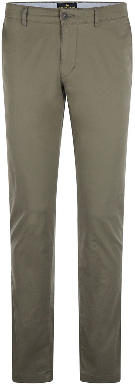 Steppin' Out Chino Newbury Olijfgroen
