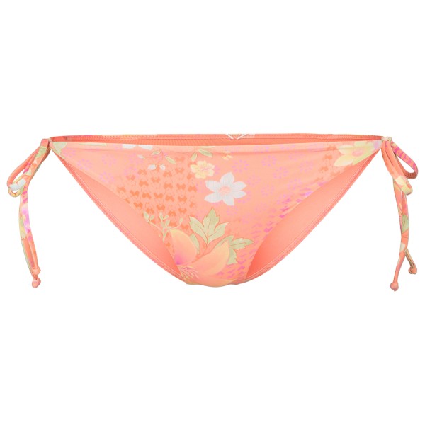Billabong - Women's Crazy For Coral Tie Side Tropi - Bikinibroekje, oranje