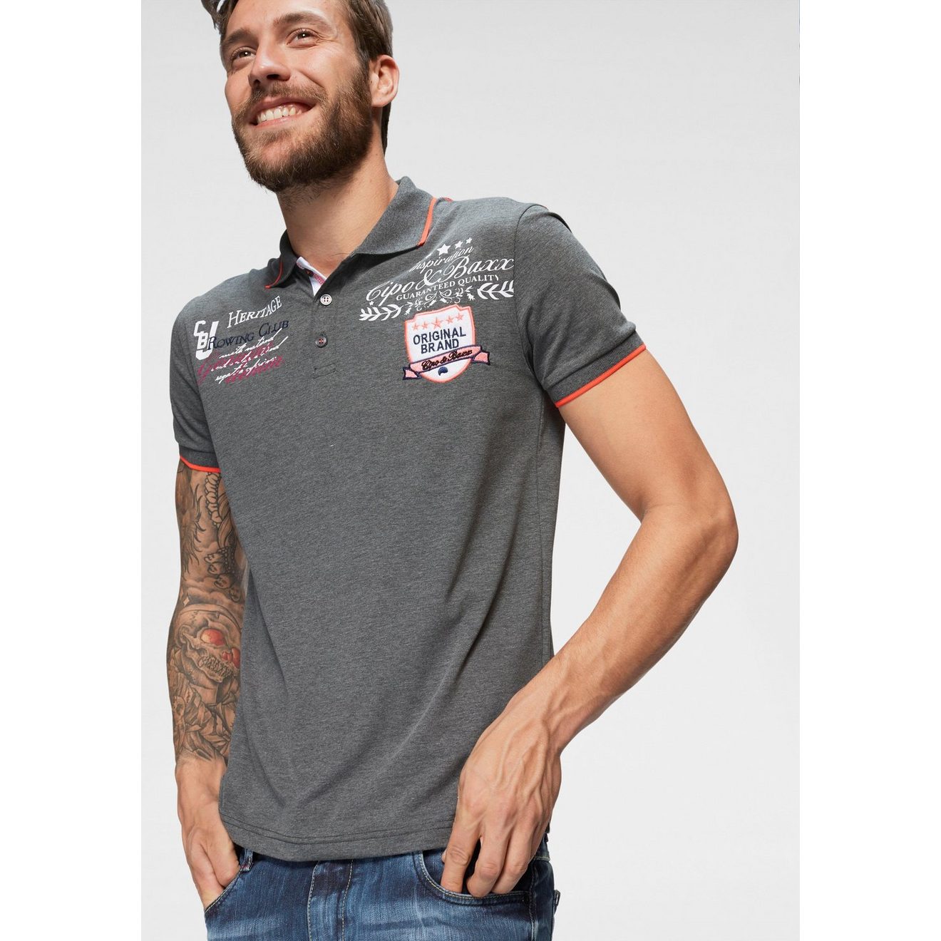 Cipo & Baxx Poloshirt Rowing Club