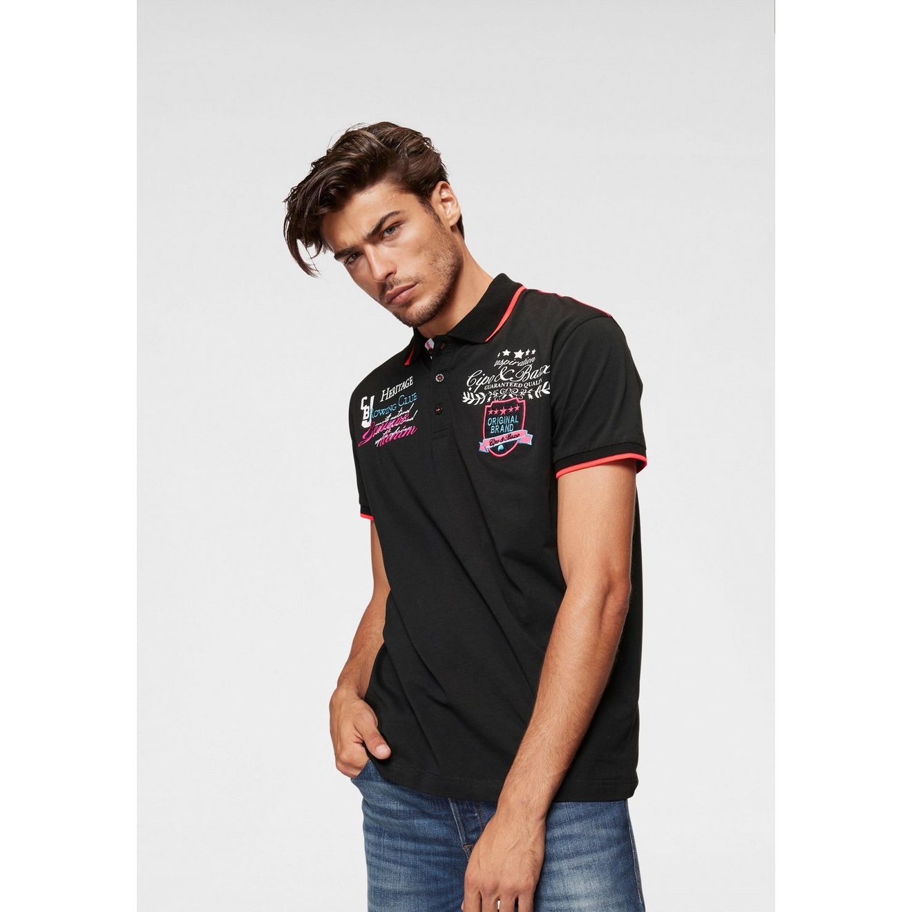 Cipo & Baxx Poloshirt Rowing Club
