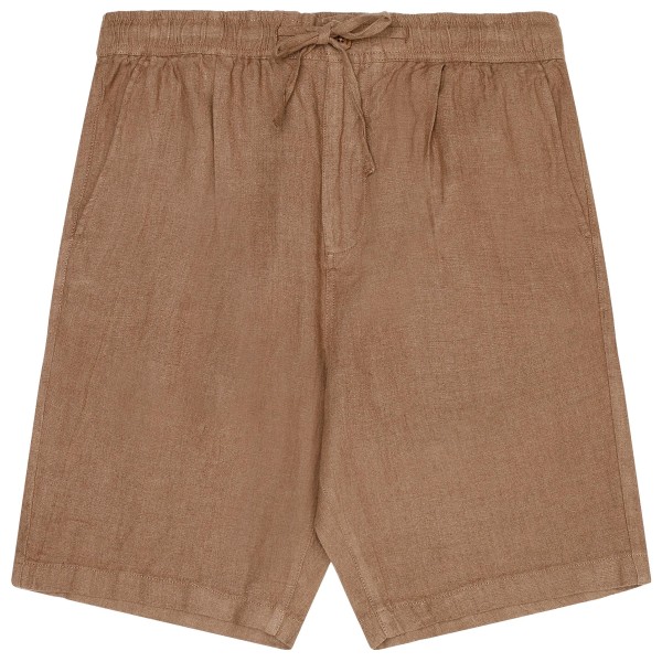 KnowledgeCotton Apparel - Fig Loose Linen Shorts - Short, bruin