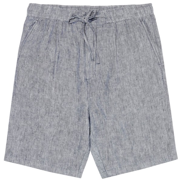 KnowledgeCotton Apparel - Fig Loose Linen Shorts - Short, grijs