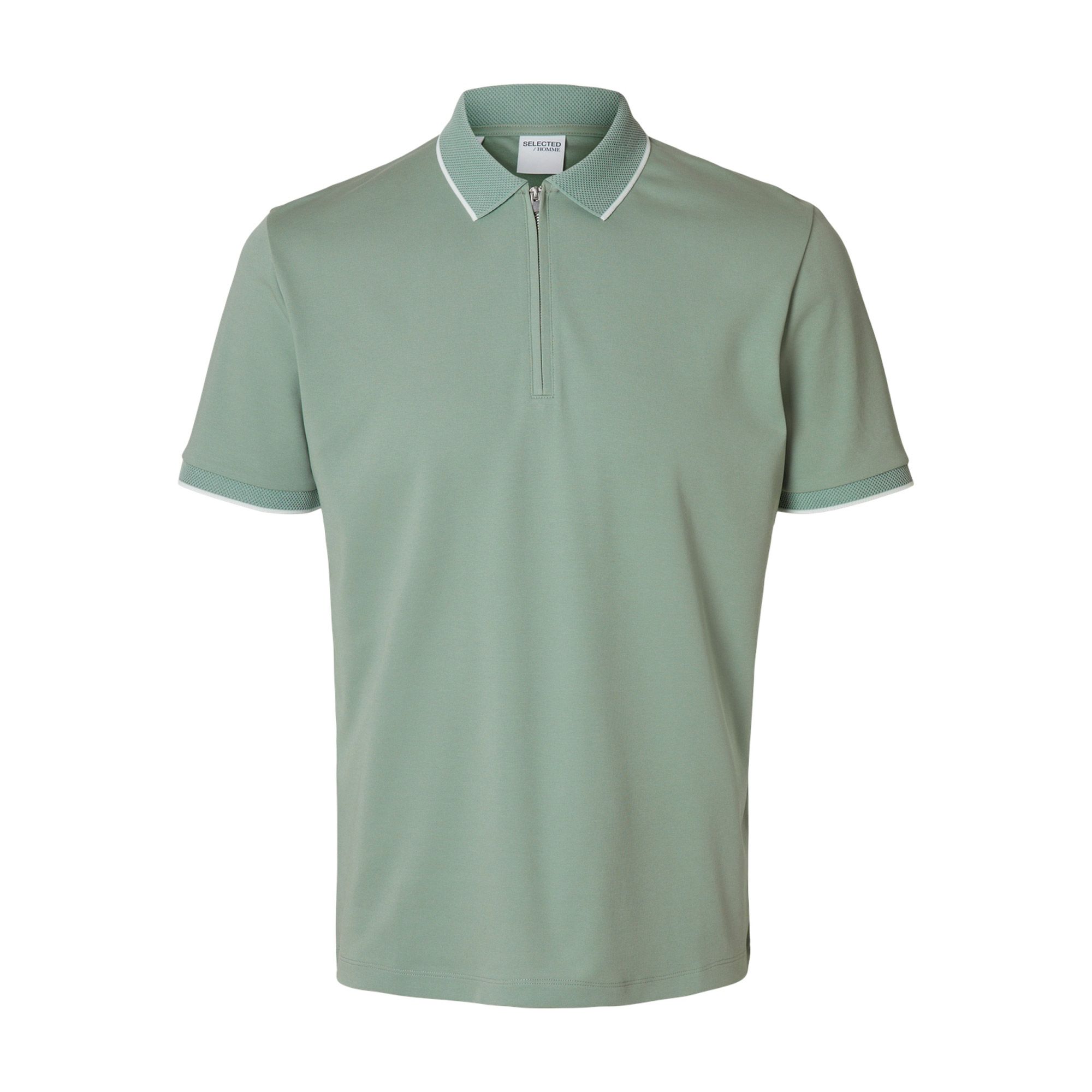 Selected Fave Sport Zip Polo Heren