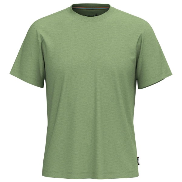 Smartwool - Perfect Crew Tee - Merinoshirt, groen