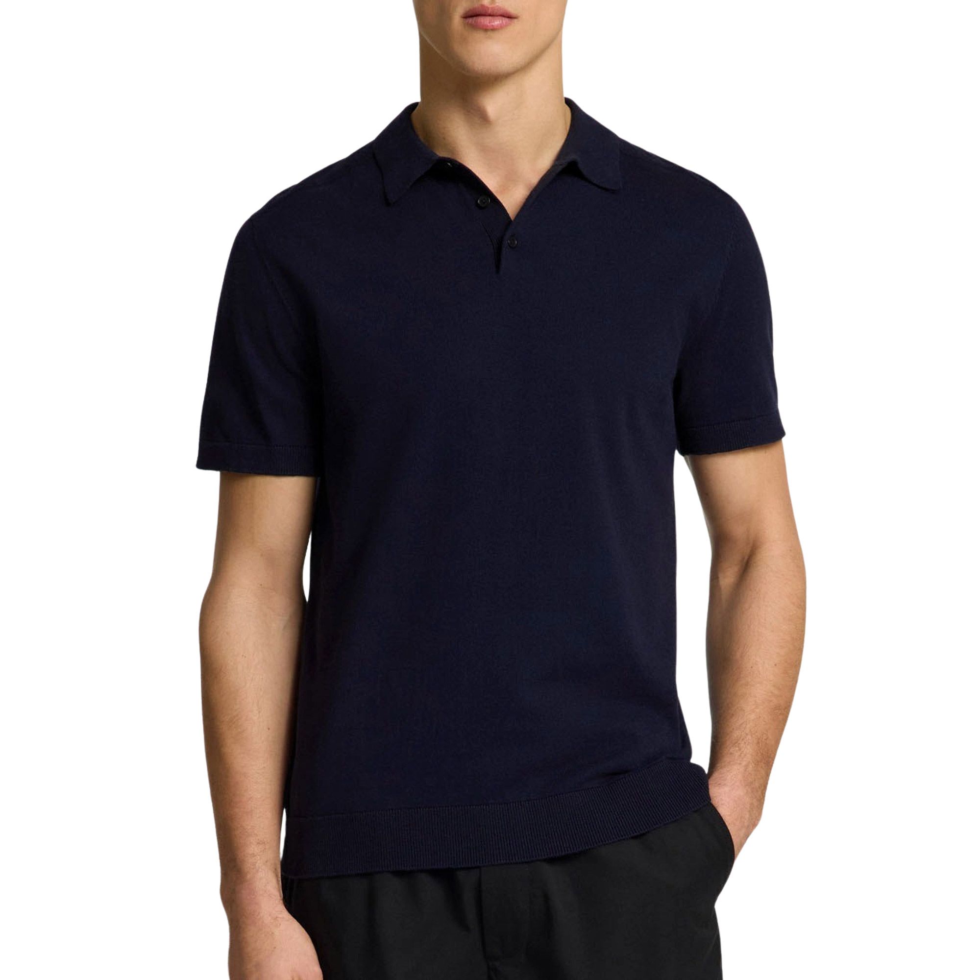 Selected Berg Knit Polo Heren