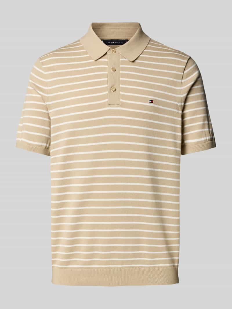 Tommy Hilfiger Regular fit poloshirt met logostitching
