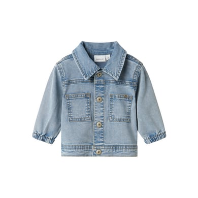 name it Denim overhemd Nbmditlev Light Blauw Denim