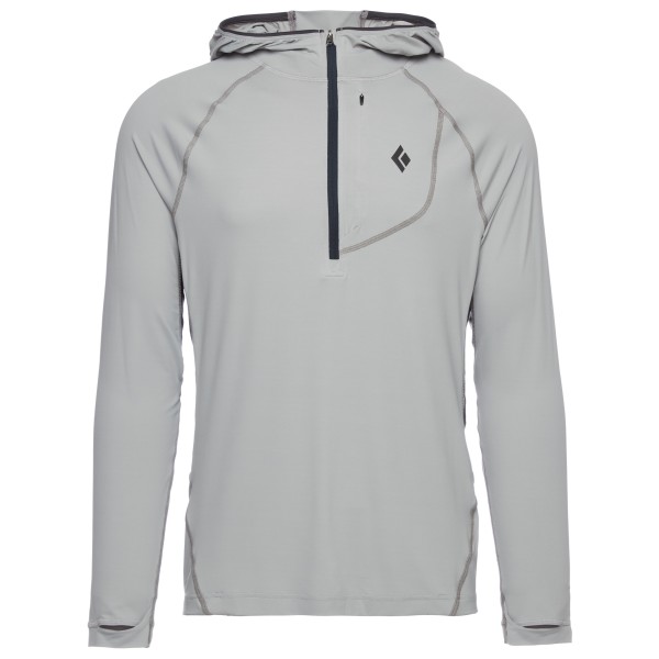 Black Diamond - Alpenglow Pro Hoody - Longsleeve, grijs