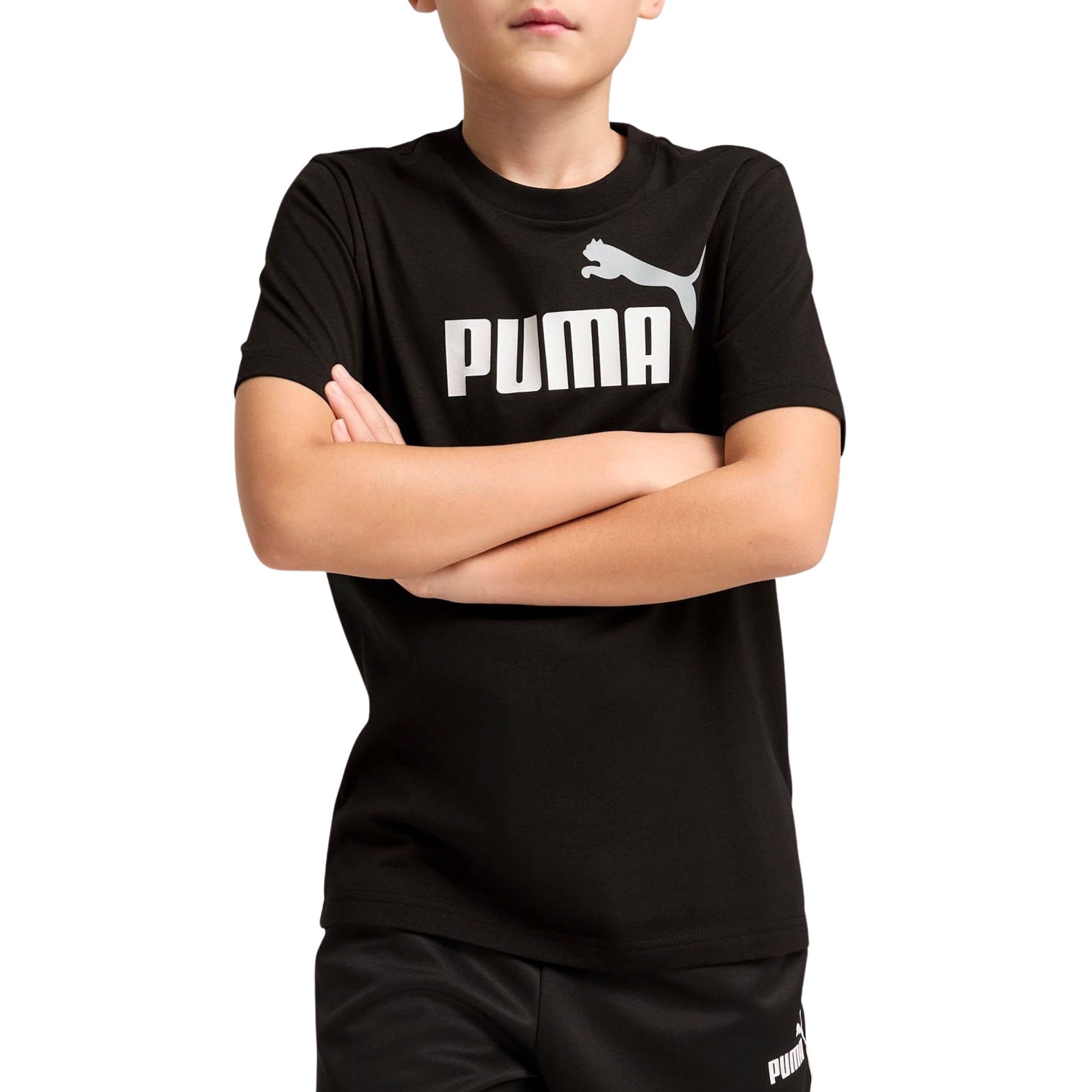 Puma ESS 2 Color No. 1 Logo Shirt Junior