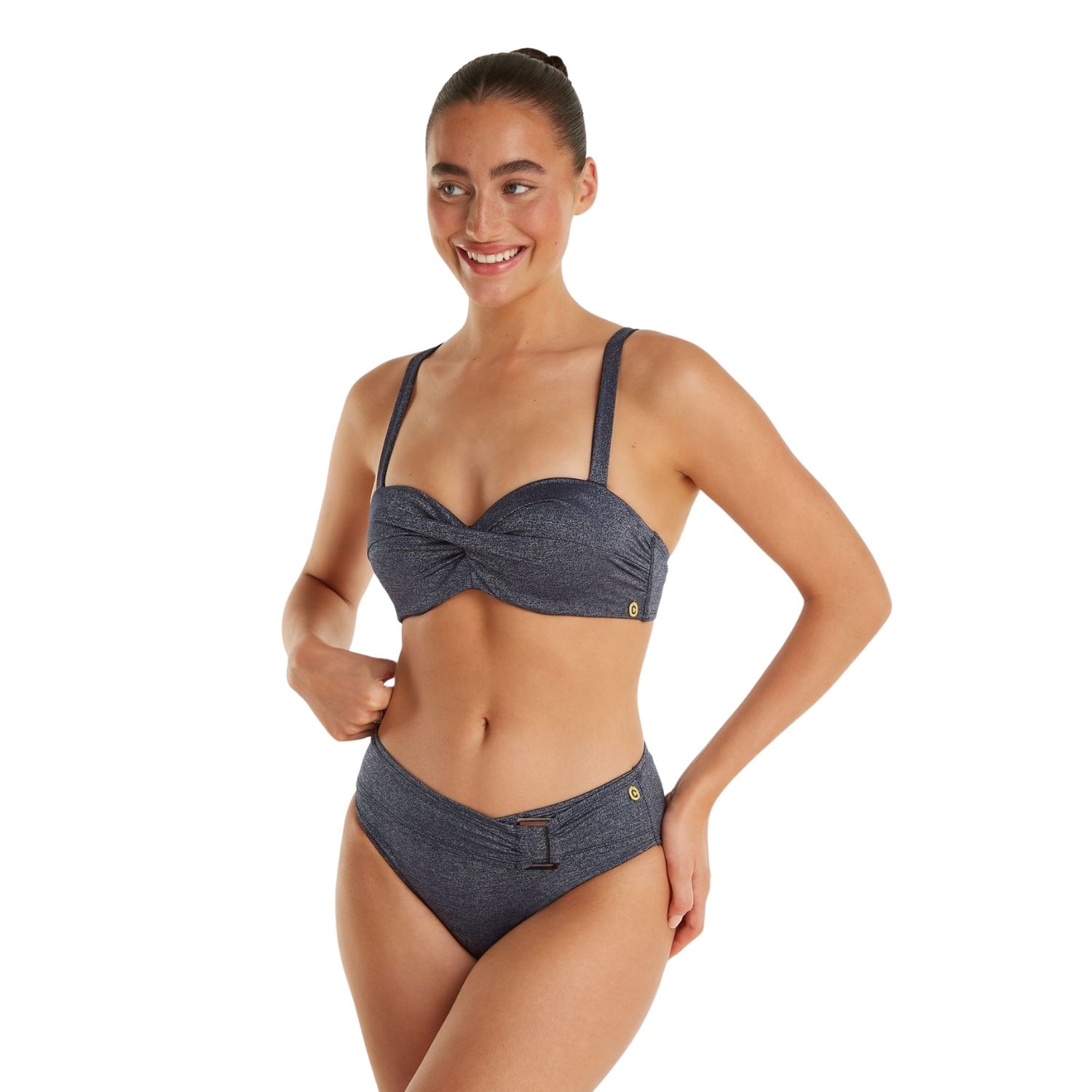 Ten Cate Twisted Padded Wired Bikini Top dames 38C