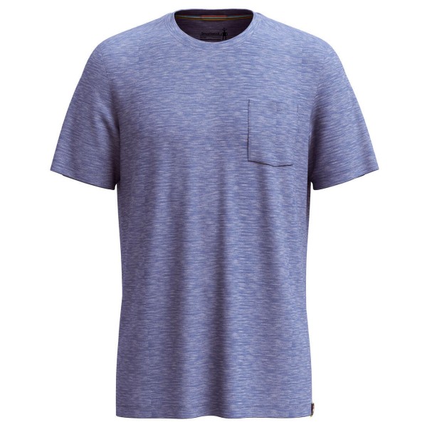 Smartwool - Merino Hemp Blend S/S Pocket Tee - Merinoshirt, purper