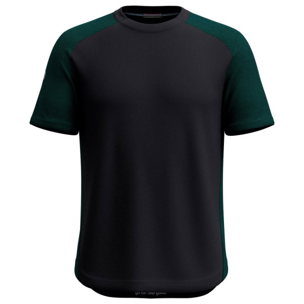 Smartwool - Active Mesh Short Sleeve Tee - Merinoshirt, zwart