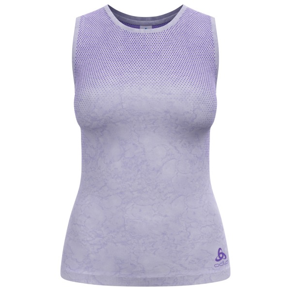 Odlo - Women's Performance Light Rain Dye BL Top Singlet - Top, purper
