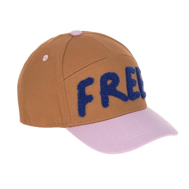 LÄSSIG Kinder baseballcap Little Bende karamel/lila