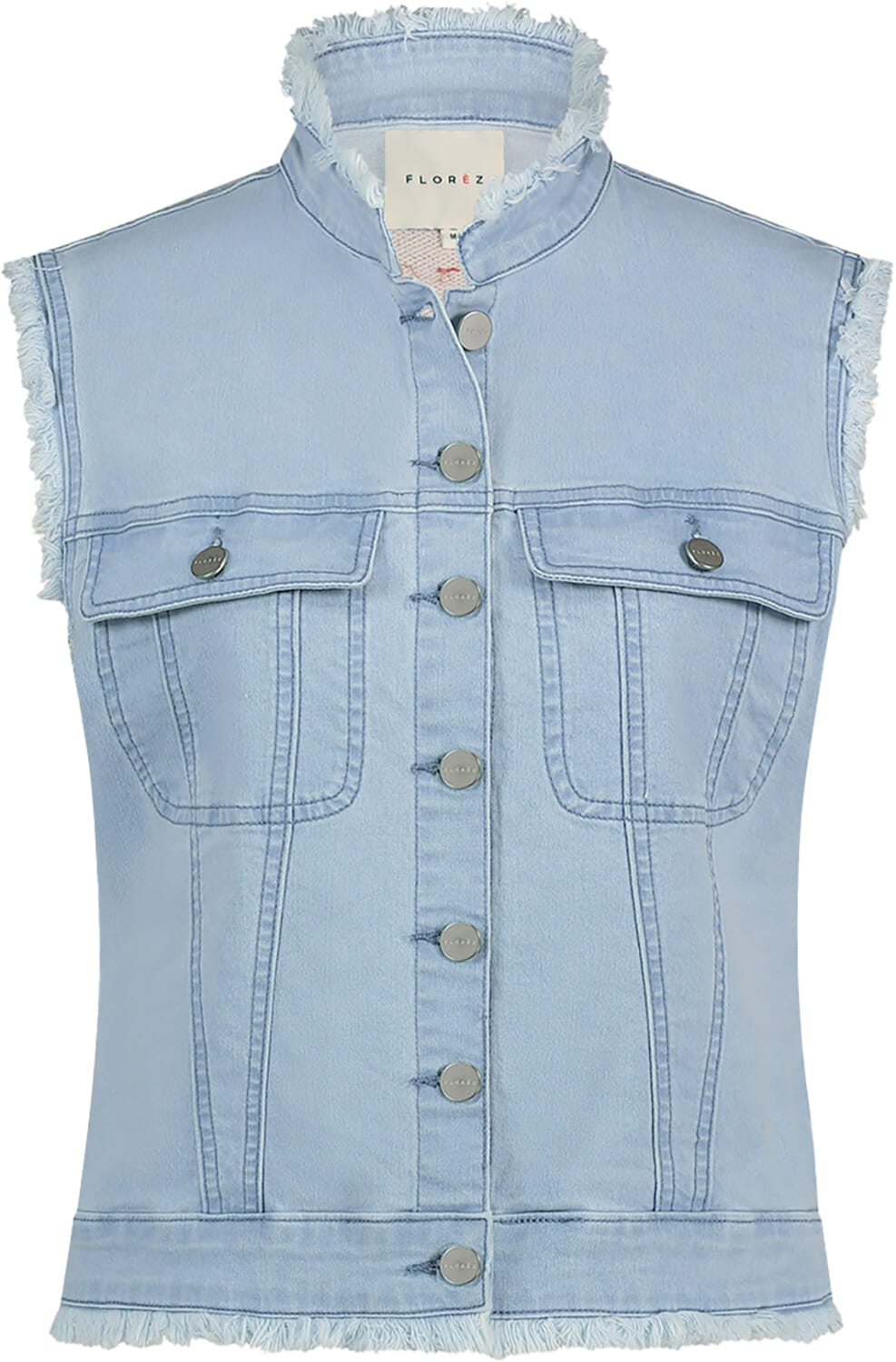 Florez Gilet Ginny Aztec Blauw dames