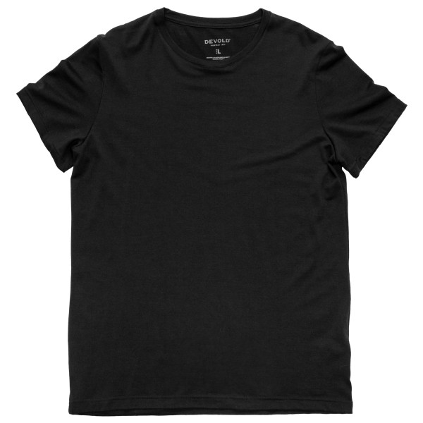 Devold - Classic Tee - Merinoshirt, zwart