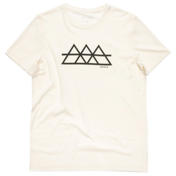Devold - Classic Triple Tee - Merinoshirt, wit