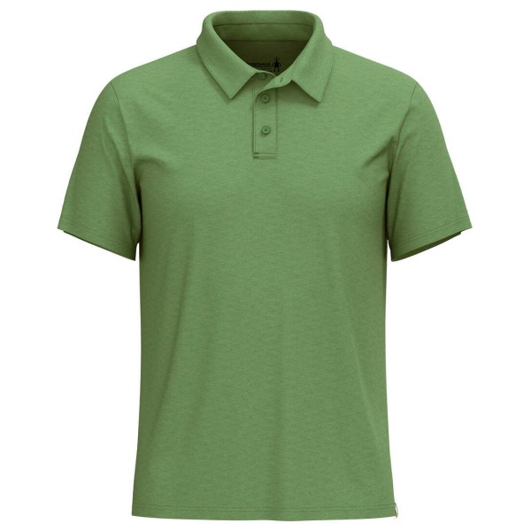 Smartwool - S/S Polo - Merino/Cotton - Merinoshirt, groen