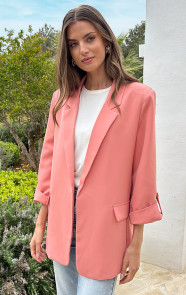 The Musthaves Oversized Blazer Limited Peach