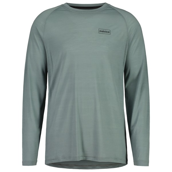 Maloja - TraunsteinM. - Merinoshirt, turkoois