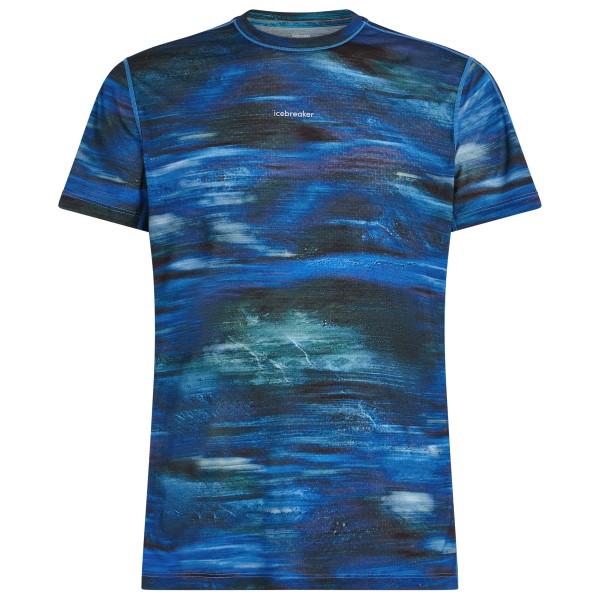 Icebreaker - Merino 125 CL Speed S/S Tee Fusion - Merinoshirt, blauw