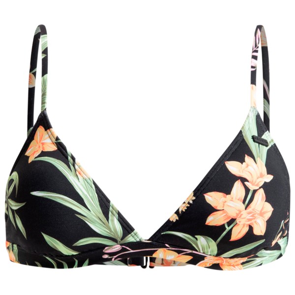 Roxy - Women's Print Beach Classics Fixed Tri - Bikinitop, zwart