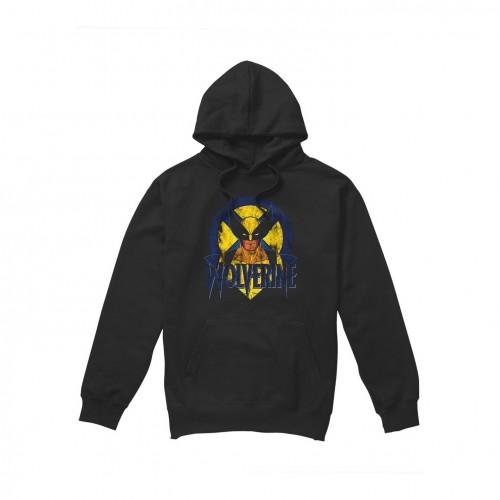 Marvel Heren X-Men Wolverine Retro Hoodie S zwart