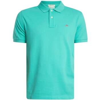 Polo Shirt Korte Mouw Gant Normaal Shield piqué poloshirt