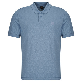 Polo Shirt Korte Mouw BOSS Pe linenlogo