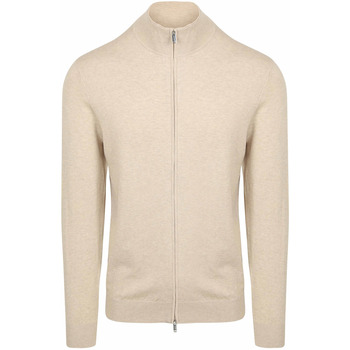 Sweater Profuomo Vest Luxury Basic Ecru