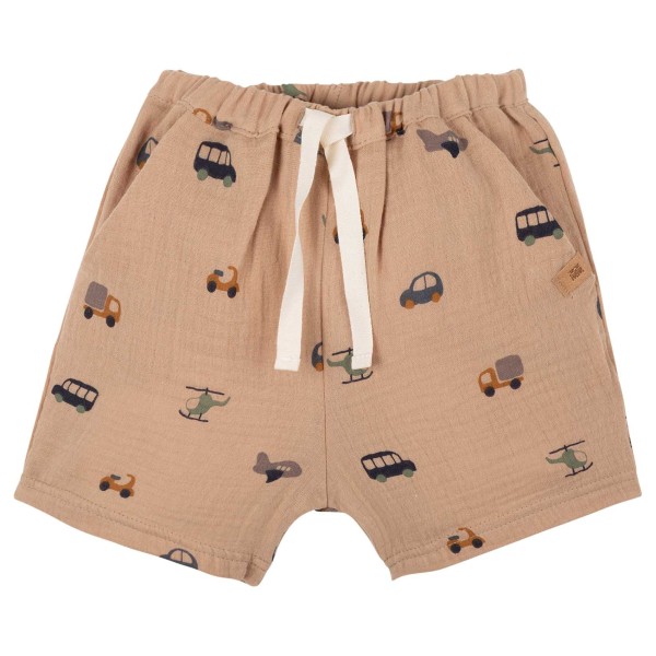 Pure Pure - Kid's Mini-Shorts Mull Uni - Short, beige