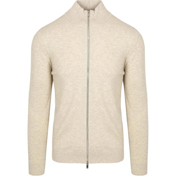 Sweater Profuomo Vest Merinowol Ecru
