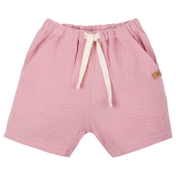 Pure Pure - Kid's Mini-Shorts Mull Uni - Short, roze