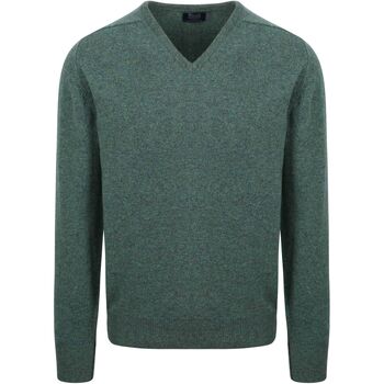 Sweater William Lockie Pullover Wol Moorland Groen