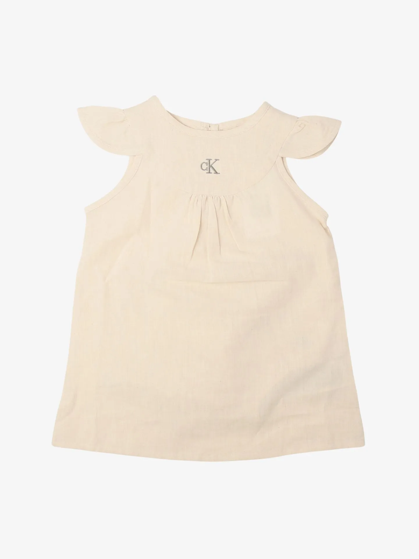 Calvin Klein Meisjes jurk linnen