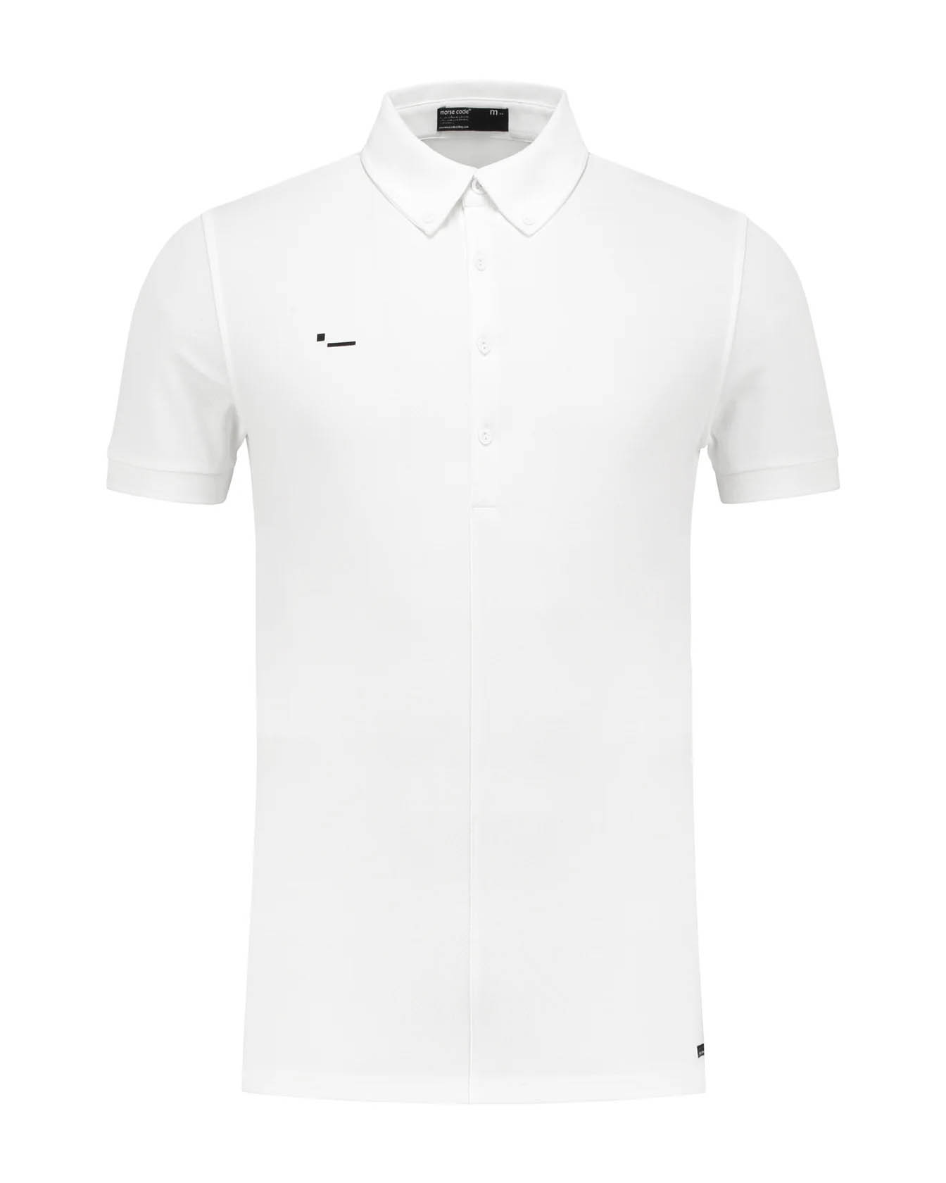 Morse Code Alpha 1 Pique Heren Polo KM