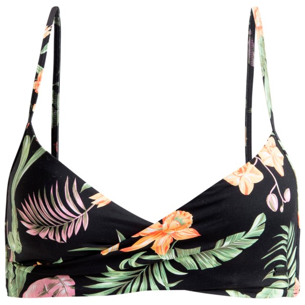 Roxy - Women's Print Beach Classics Wrap Bra - Bikinitop, zwart