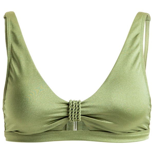 Roxy - Women's Brilho Bralette Triangle - Bikinitop, olijfgroen/groen