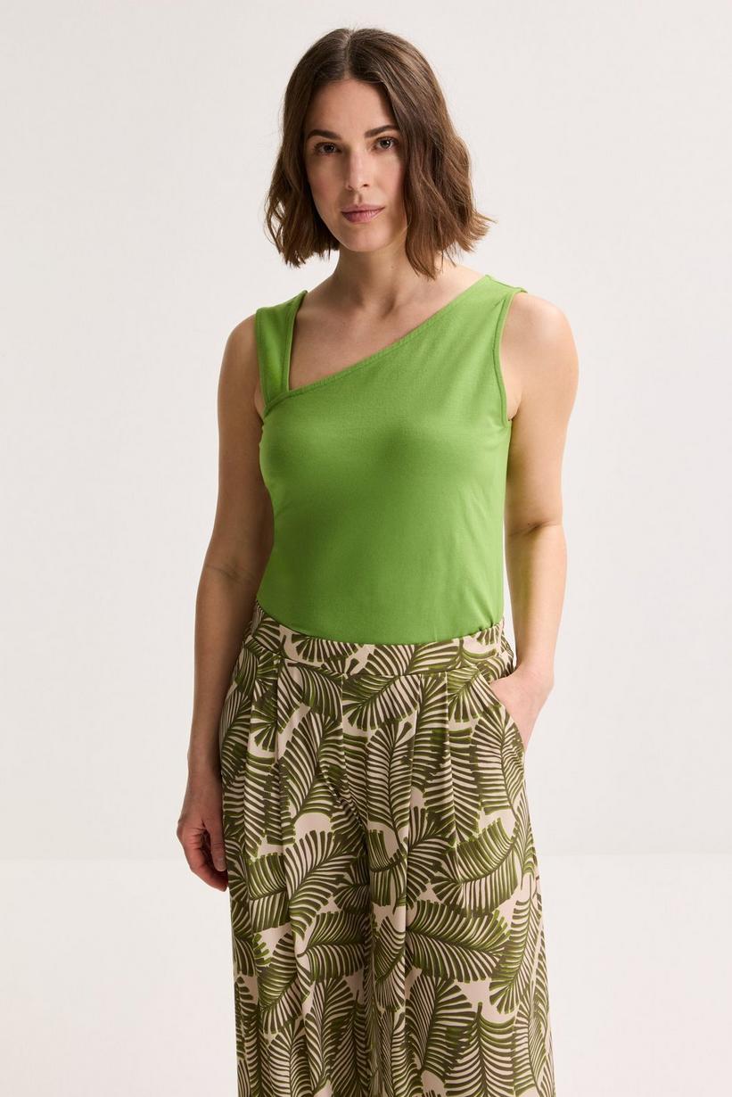 Améline Asymmetrische Top In Jersey