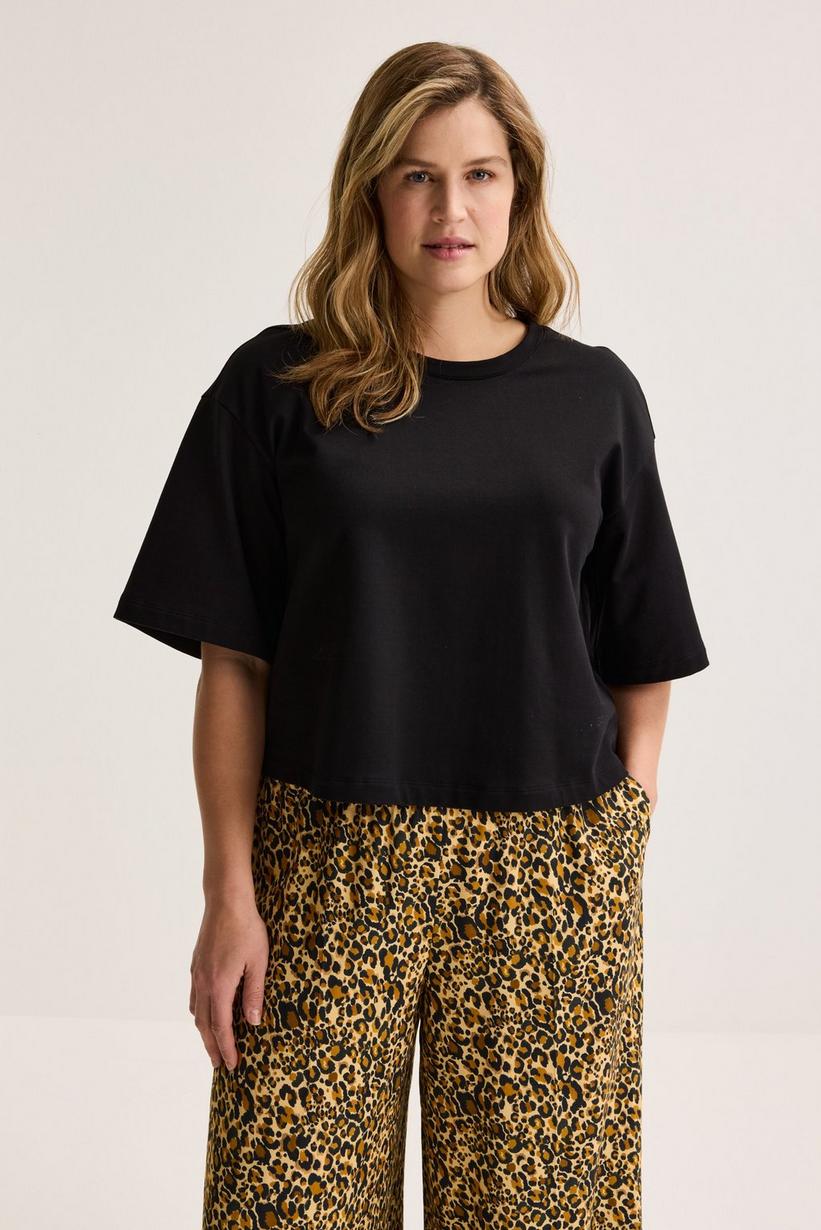 Améline Boxy T-shirt In Sweaterstof