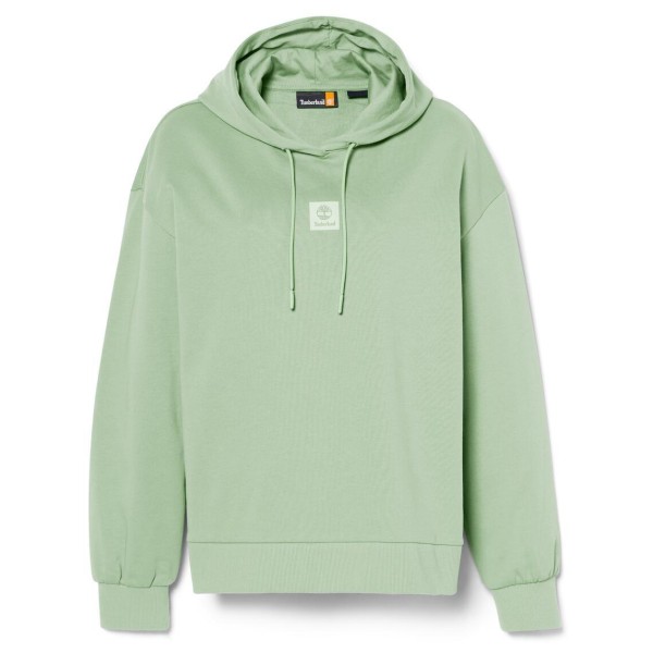 Timberland - Women's Stack Logo Loop Back Hoodie - Hoodie, groen