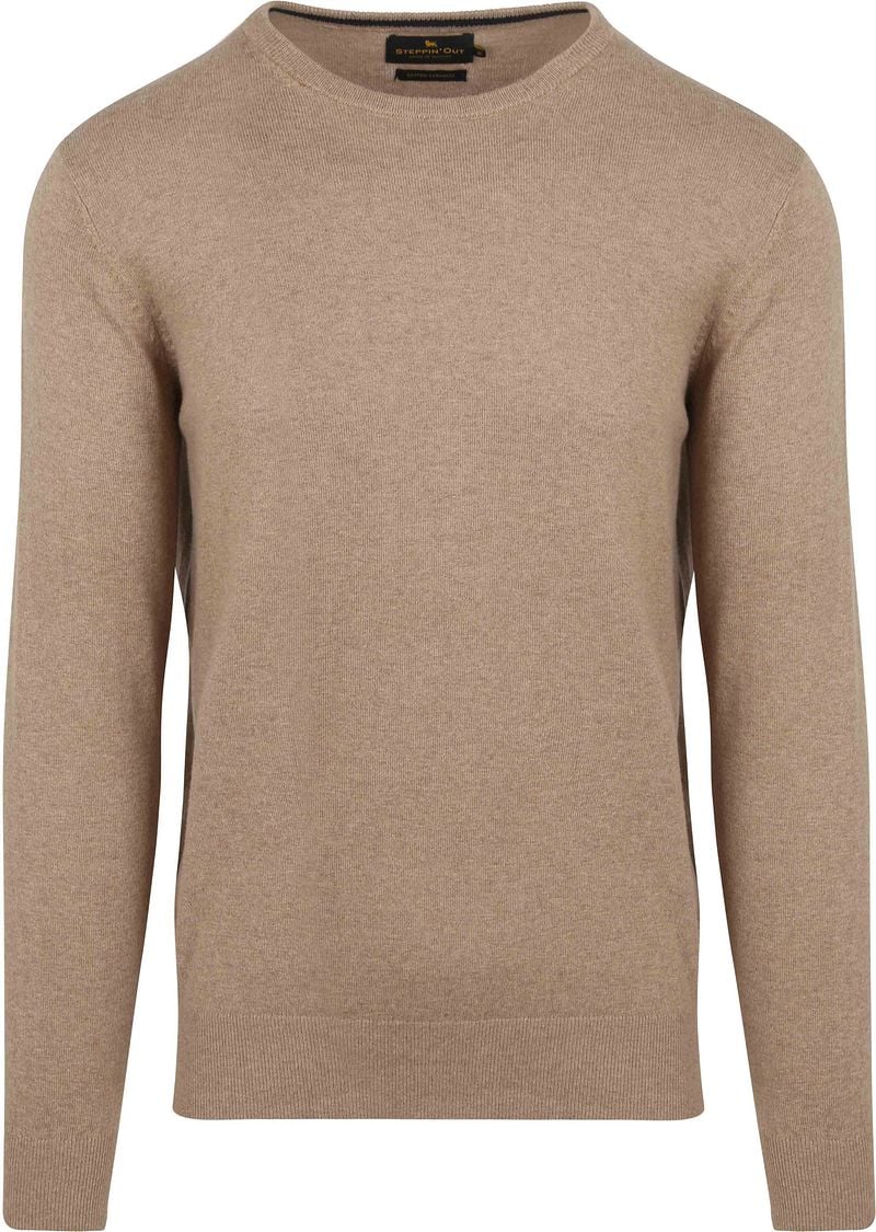 Steppin' Out Trui Cotton Cashmere Sand